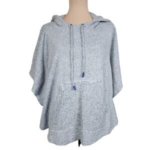Quicksilver Grey Gray Hoodie Top